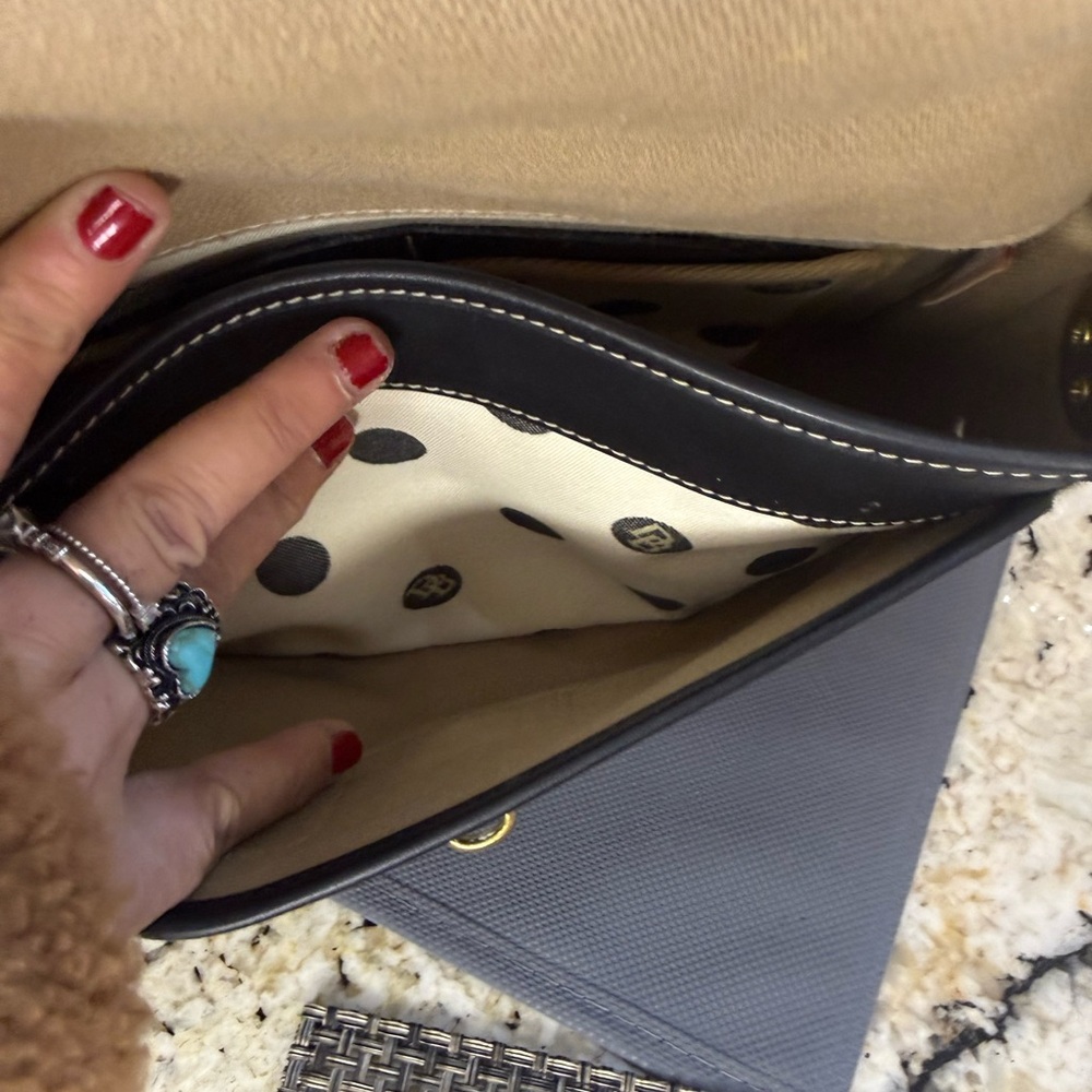 EUC Vintage Dooney & Bourke
Monogram Polka Dot Made in
USA Polka Dot Crossbody - Picture 15 of 16